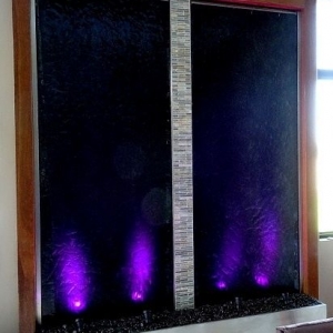 Framed Slumped Glass Twin