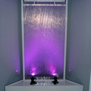 Semi Frameless Slumped Glass - Corner