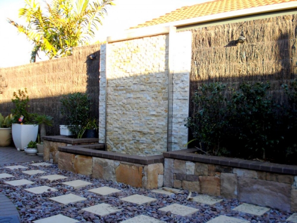 Stacked Stone Water Feature 4