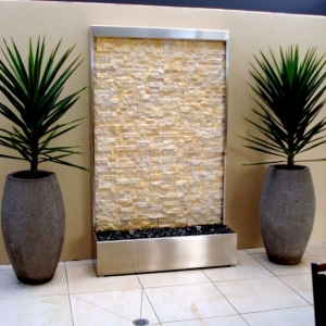 Stacked Stone Water Feature No. 7