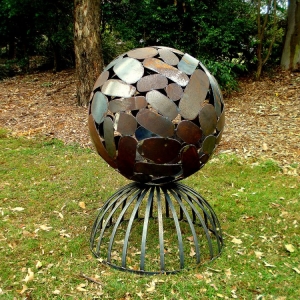 Having a Ball Garden Feature