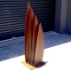 Leaf Sculpture Corten