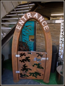 The Entrance Corten Steel