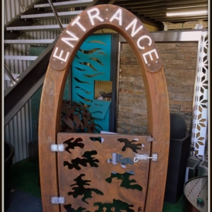 The Entrance Corten Steel