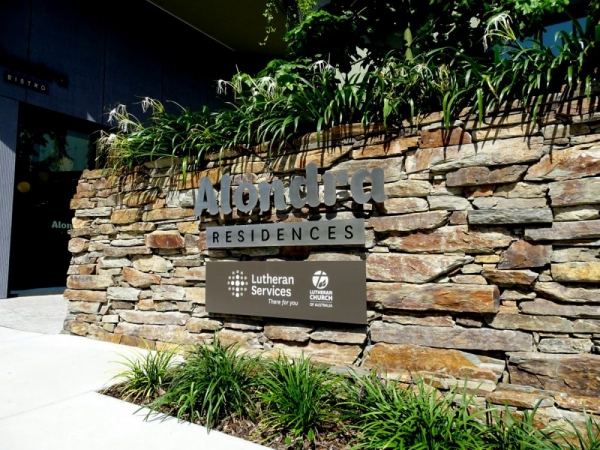 Alondra Nundah Stainless Steel Signage