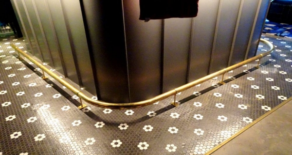 Brass Foot Rails