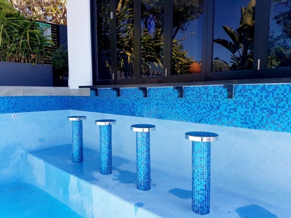 Stainless Steel Pool Seats