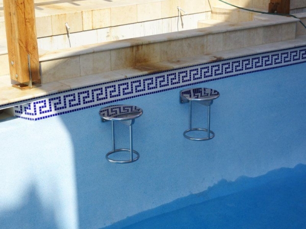 Stainless Steel Pool Seats