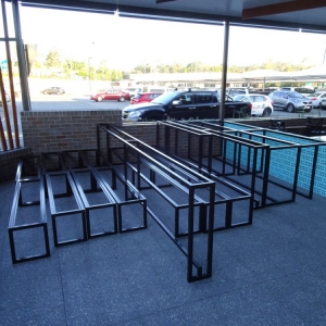 Steel Benches and Table Frames