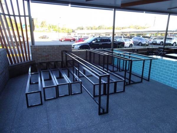 Steel Benches and Table Frames